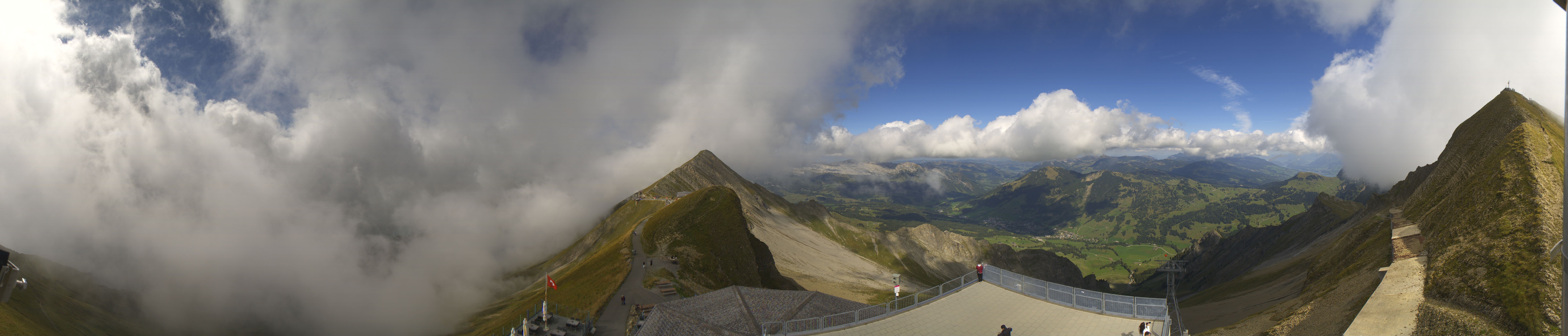 Archived image Webcam Roundshot Rothorn Summit Soerenberg