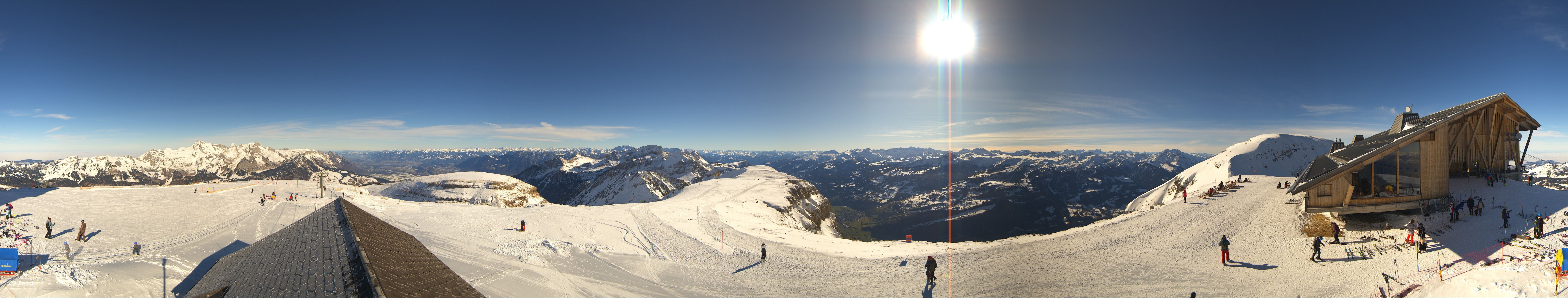 Archiv Foto Webcam Chäserrugg Churfirsten Toggenburg Panorama