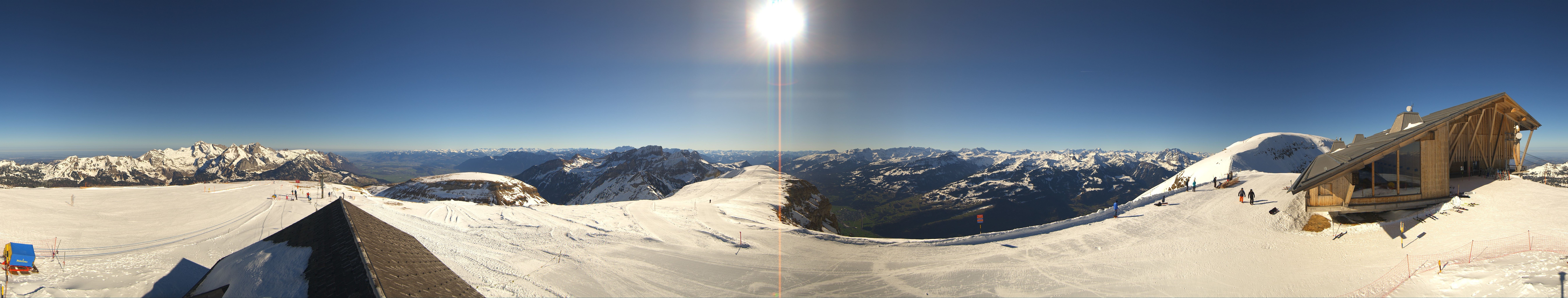 Archiv Foto Webcam Chäserrugg Churfirsten Toggenburg Panorama
