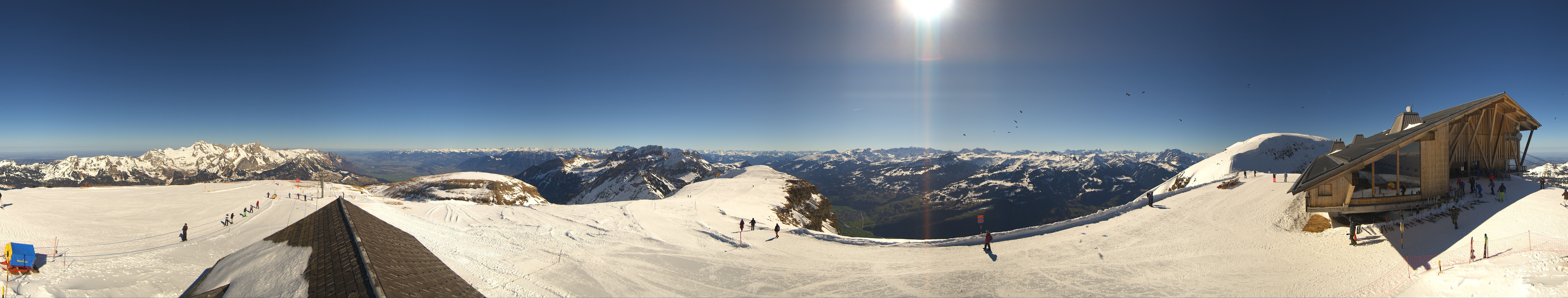 Archiv Foto Webcam Chäserrugg Churfirsten Toggenburg Panorama