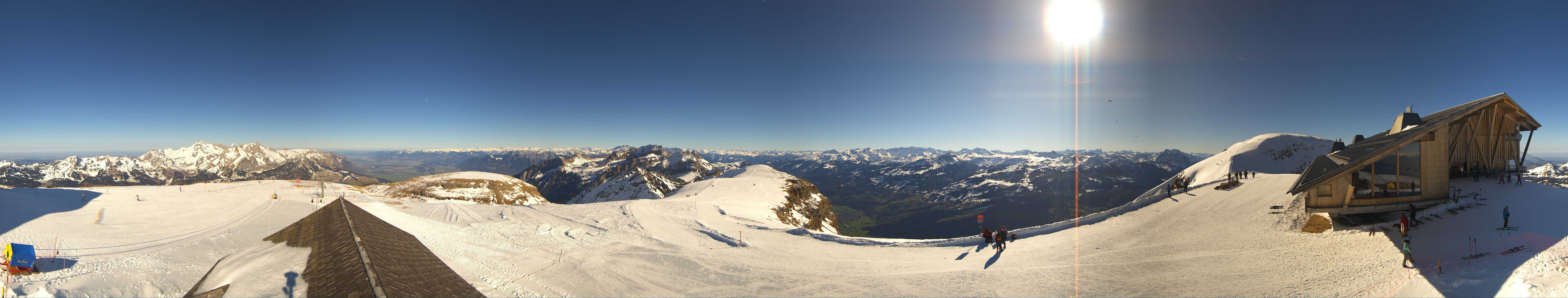 Archiv Foto Webcam Chäserrugg Churfirsten Toggenburg Panorama