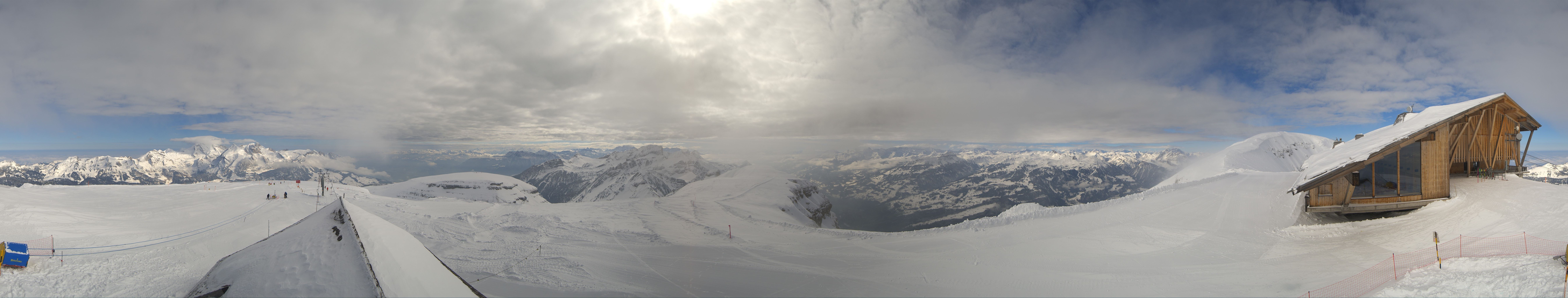 Archiv Foto Webcam Chäserrugg Churfirsten Toggenburg Panorama