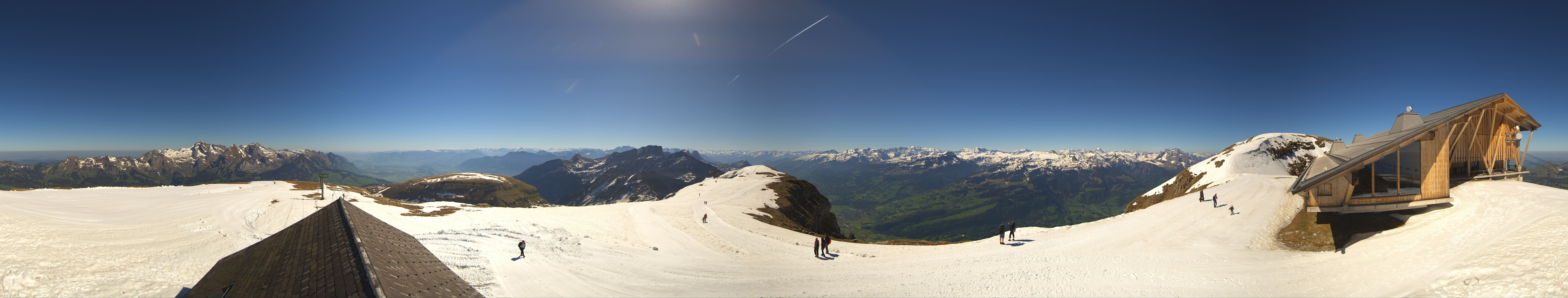 Archiv Foto Webcam Chäserrugg Churfirsten Toggenburg Panorama