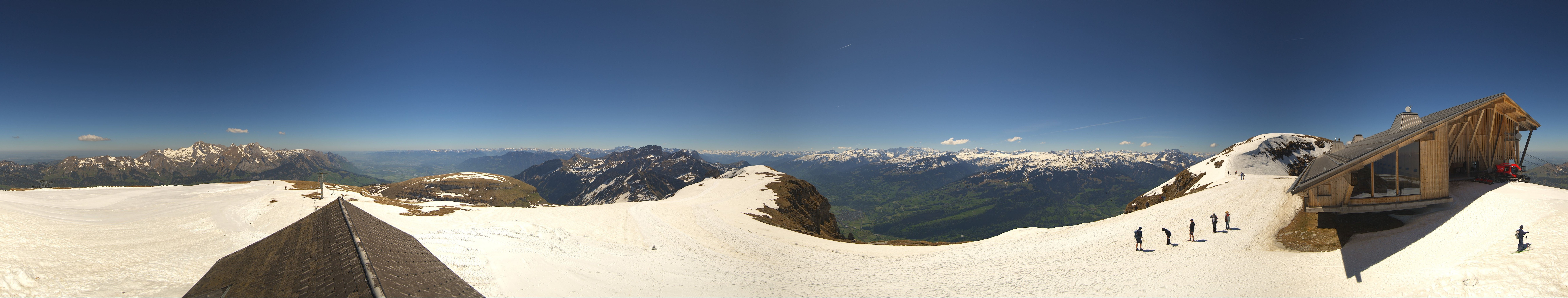 Archiv Foto Webcam Chäserrugg Churfirsten Toggenburg Panorama