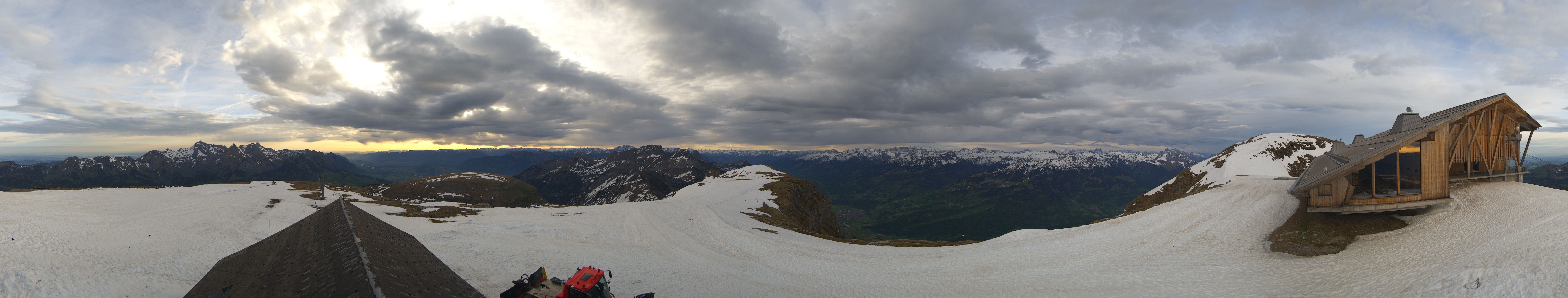 Archiv Foto Webcam Chäserrugg Churfirsten Toggenburg Panorama
