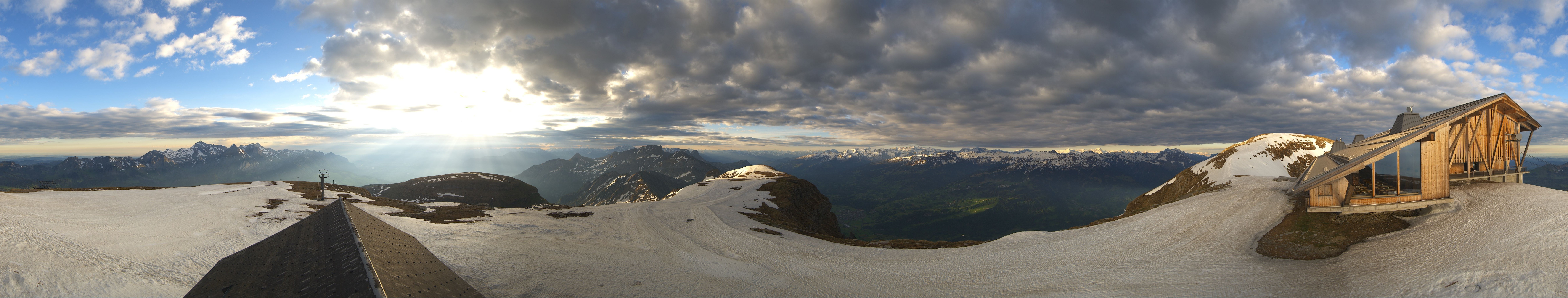 Archiv Foto Webcam Chäserrugg Churfirsten Toggenburg Panorama