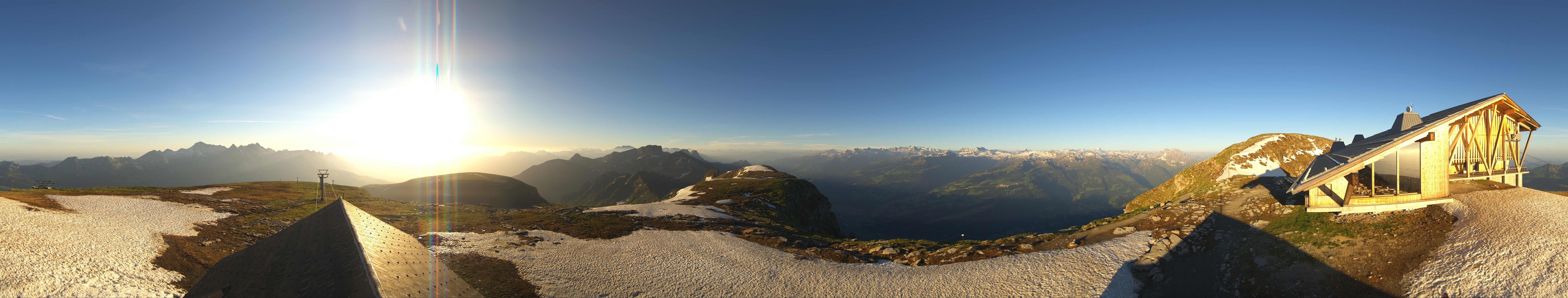 Archiv Foto Webcam Chäserrugg Churfirsten Toggenburg Panorama