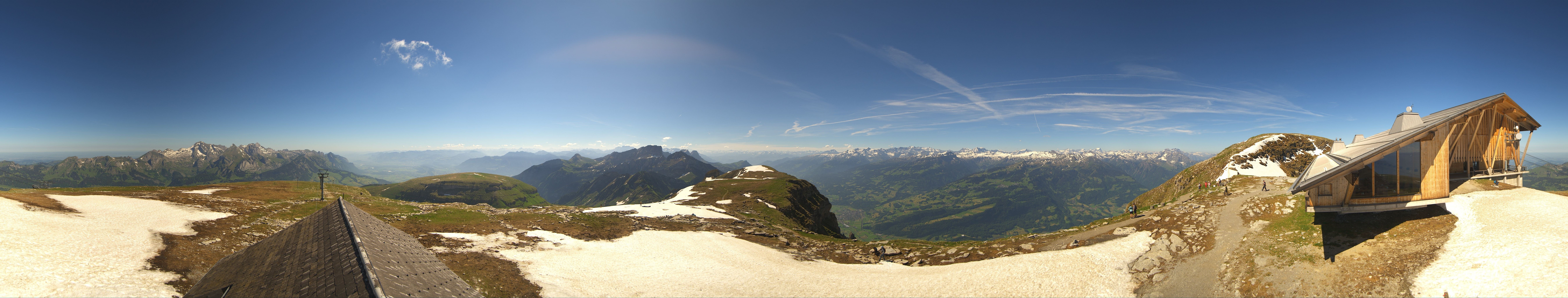 Archiv Foto Webcam Chäserrugg Churfirsten Toggenburg Panorama