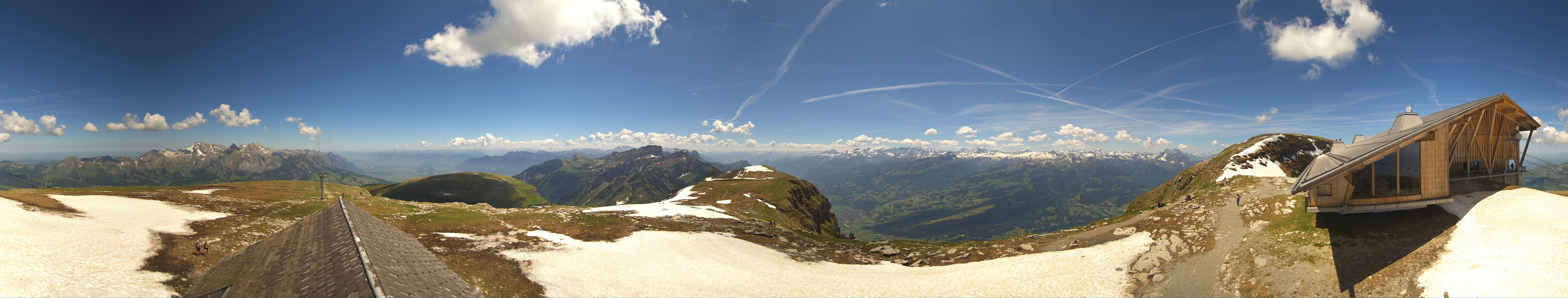 Archiv Foto Webcam Chäserrugg Churfirsten Toggenburg Panorama
