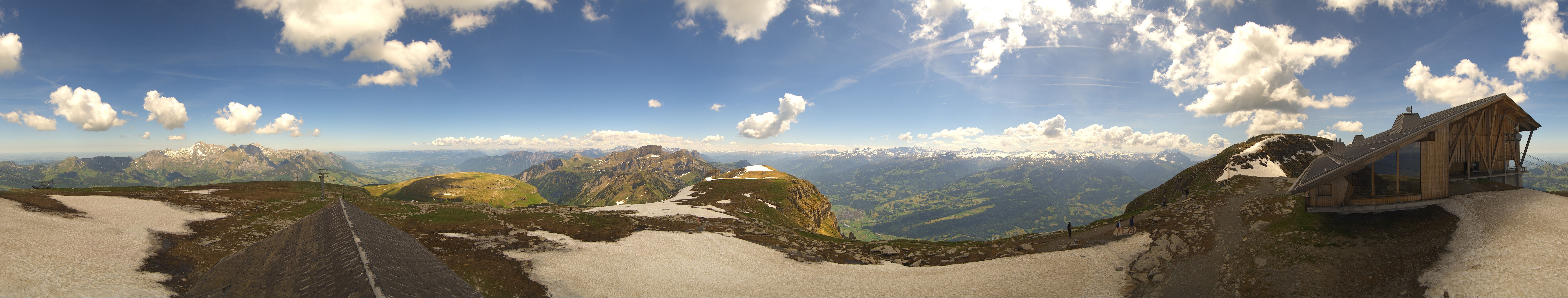 Archiv Foto Webcam Chäserrugg Churfirsten Toggenburg Panorama