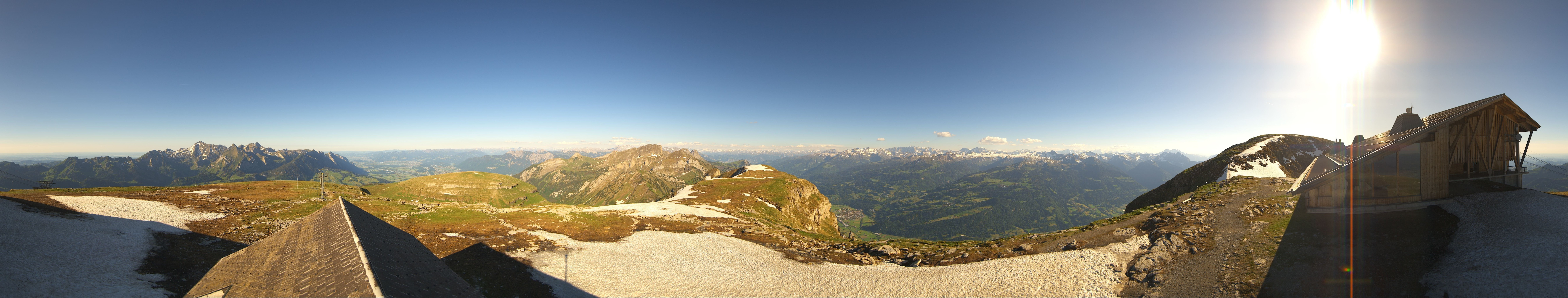 Archiv Foto Webcam Chäserrugg Churfirsten Toggenburg Panorama
