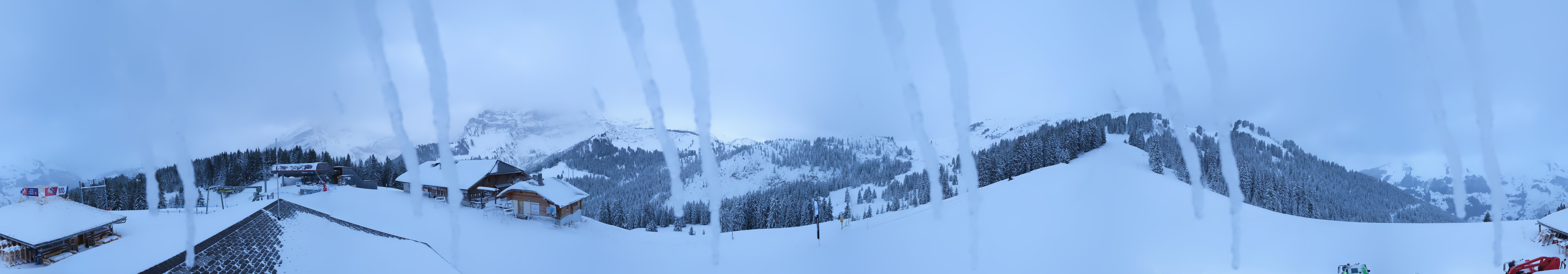 Archiv Foto Webcam Villars Gryon Diablerets Isenau Panorama