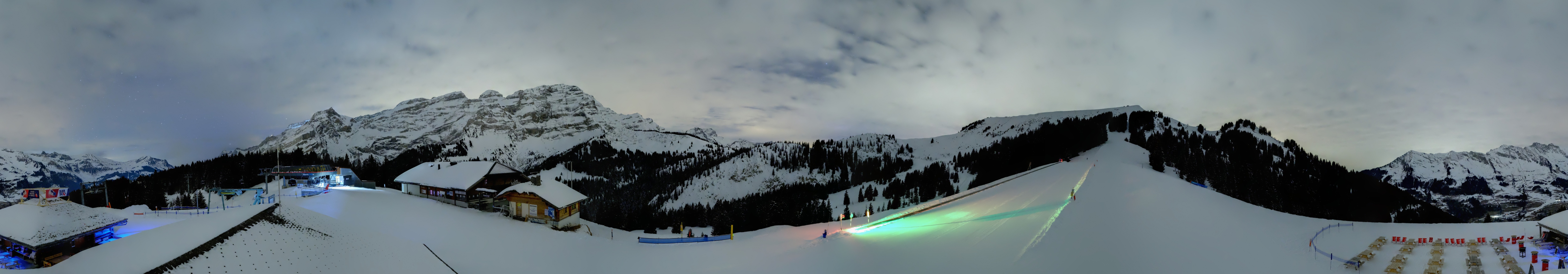 Archiv Foto Webcam Villars Gryon Diablerets Isenau Panorama