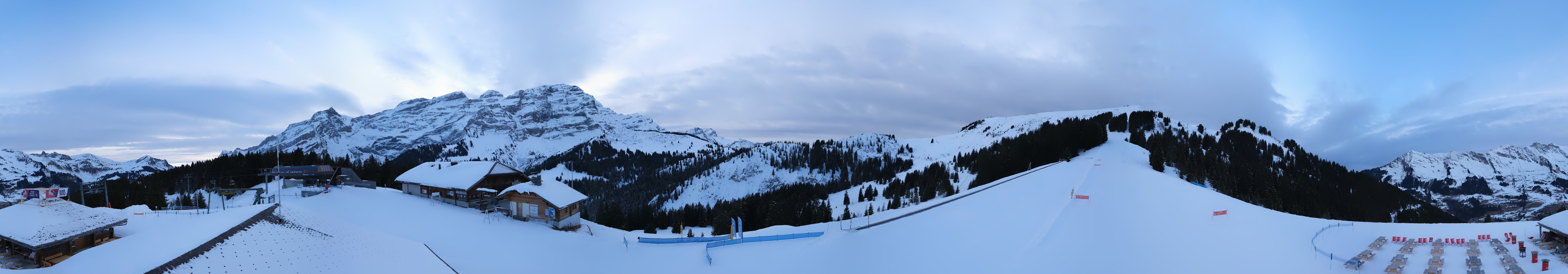 Archiv Foto Webcam Villars Gryon Diablerets Isenau Panorama