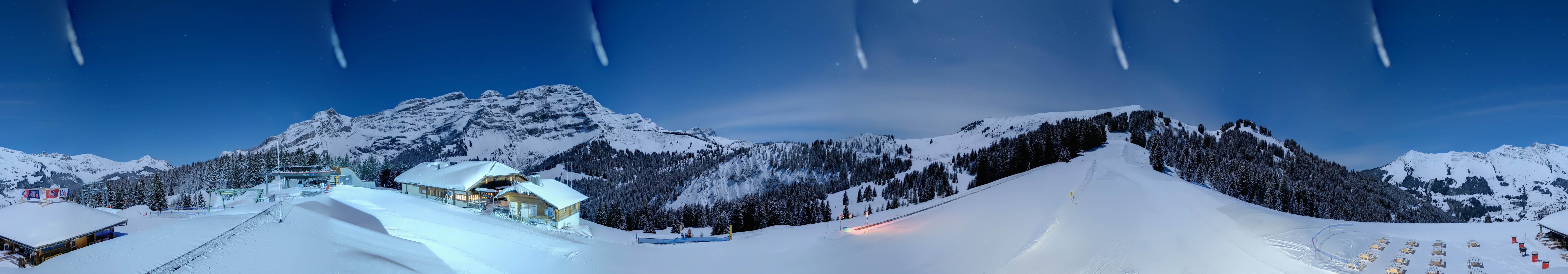 Archiv Foto Webcam Villars Gryon Diablerets Isenau Panorama