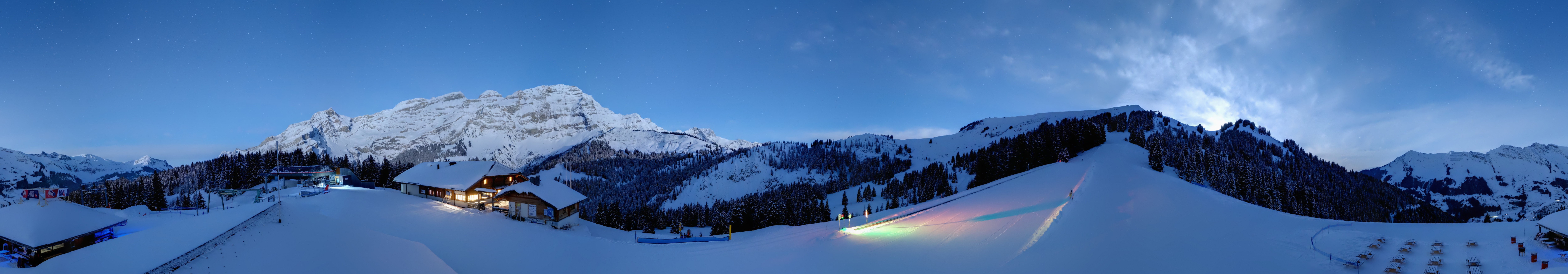 Archiv Foto Webcam Villars Gryon Diablerets Isenau Panorama