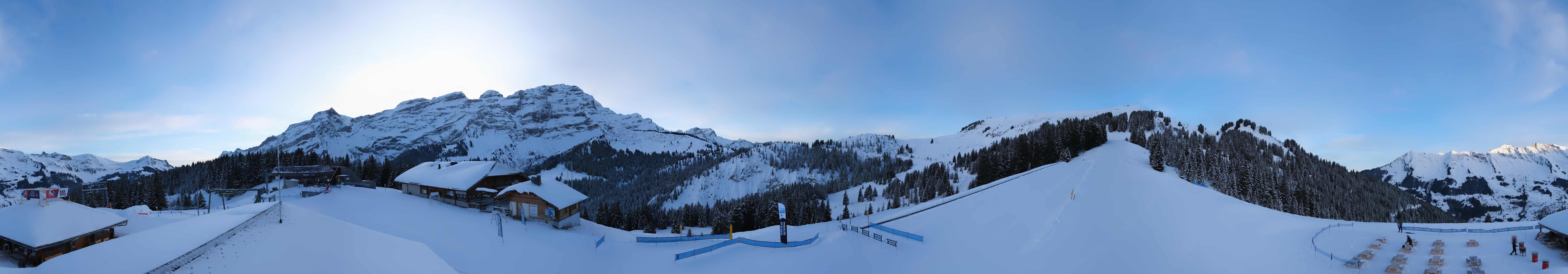 Archiv Foto Webcam Villars Gryon Diablerets Isenau Panorama
