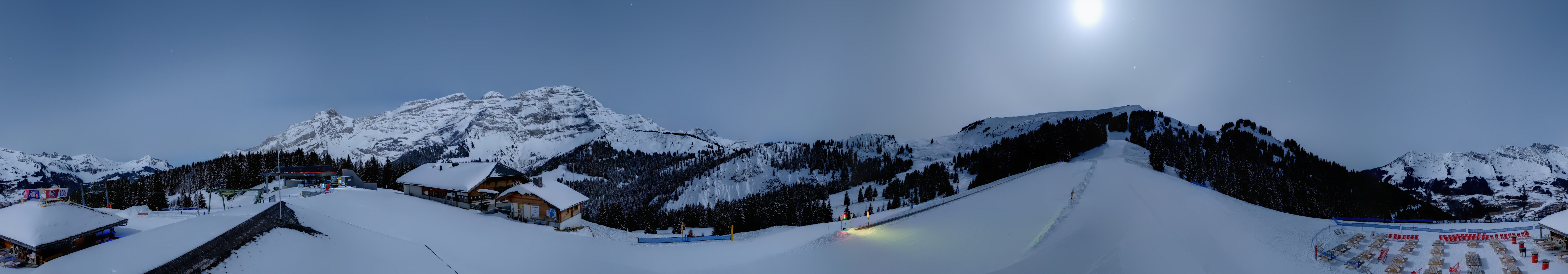 Archiv Foto Webcam Villars Gryon Diablerets Isenau Panorama