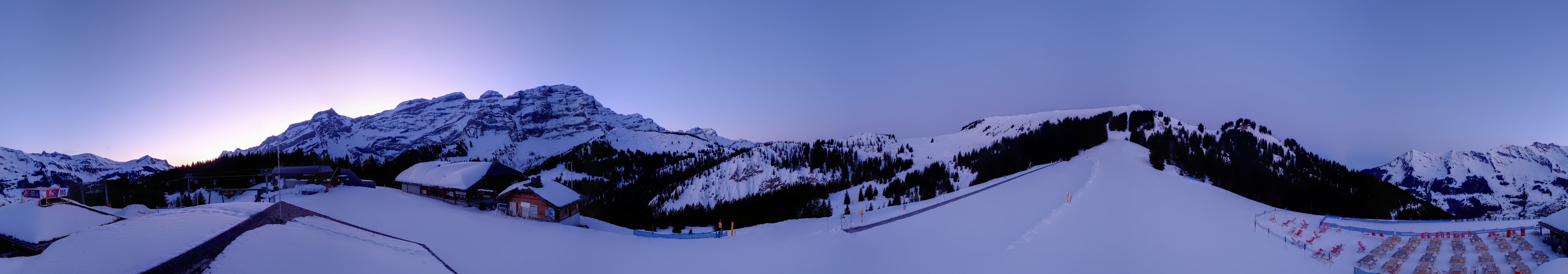 Archiv Foto Webcam Villars Gryon Diablerets Isenau Panorama