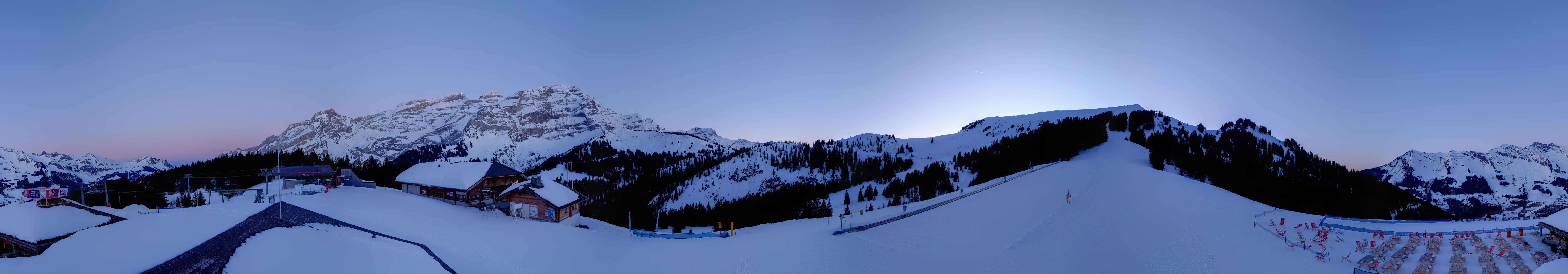 Archived image Webcam Villars Gryon Diablerets Isenau Roundshot