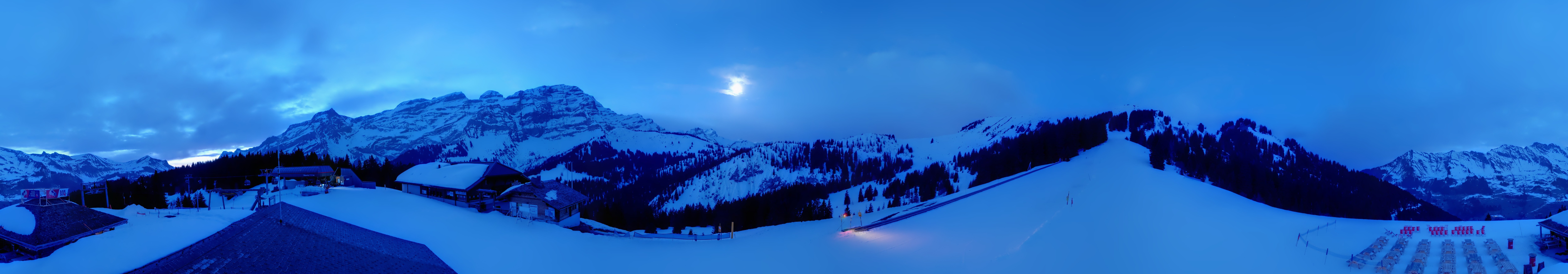 Archiv Foto Webcam Villars Gryon Diablerets Isenau Panorama