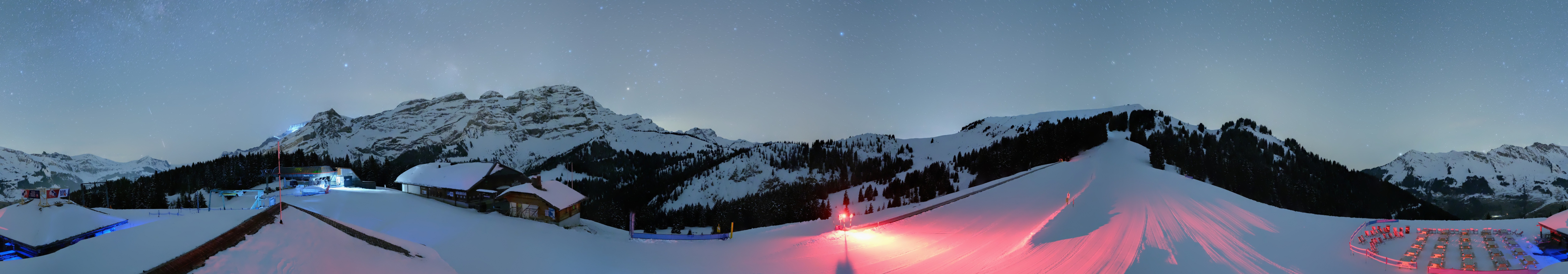 Archiv Foto Webcam Villars Gryon Diablerets Isenau Panorama