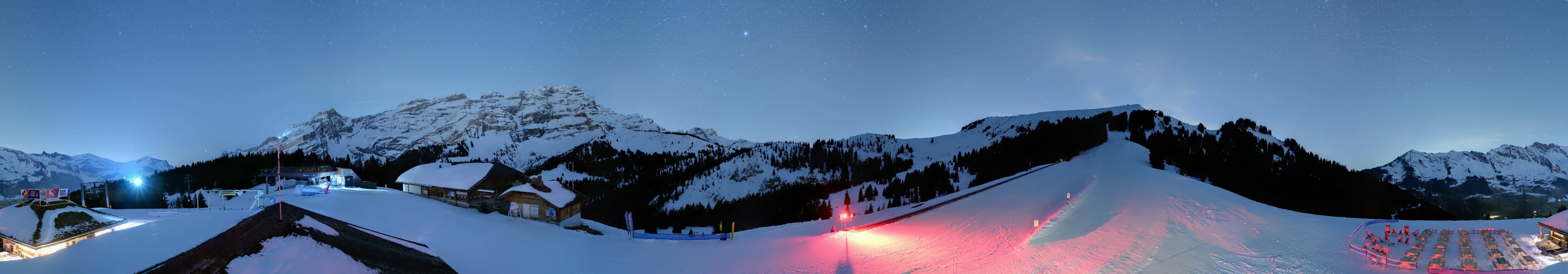 Archiv Foto Webcam Villars Gryon Diablerets Isenau Panorama