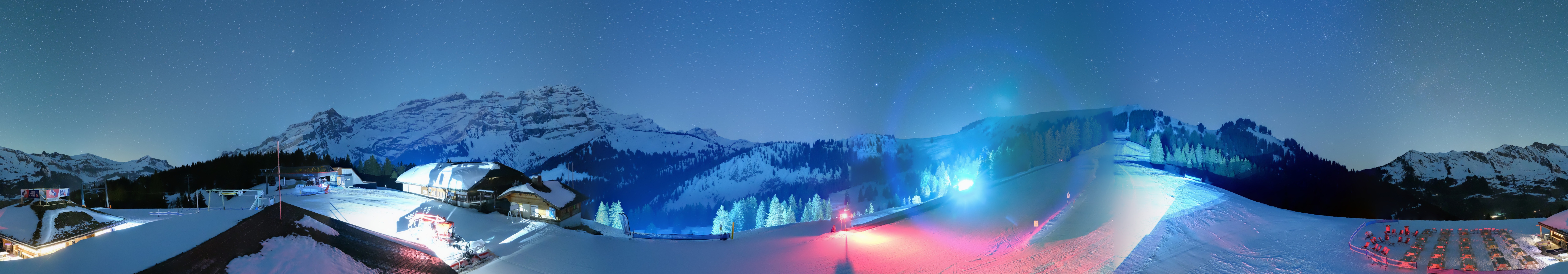 Archiv Foto Webcam Villars Gryon Diablerets Isenau Panorama