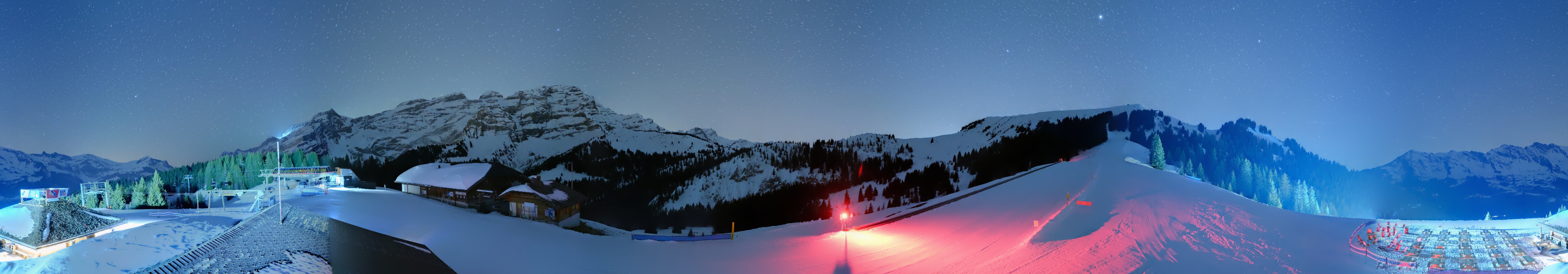 Archiv Foto Webcam Villars Gryon Diablerets Isenau Panorama