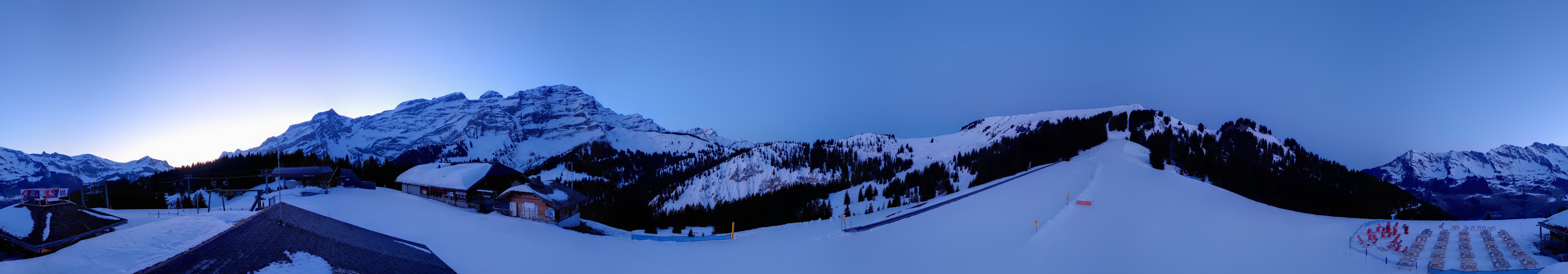Archiv Foto Webcam Villars Gryon Diablerets Isenau Panorama