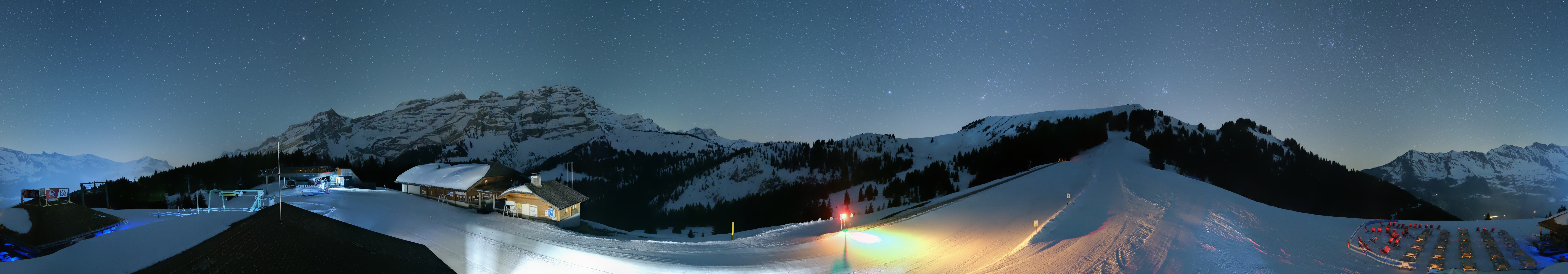 Archiv Foto Webcam Villars Gryon Diablerets Isenau Panorama
