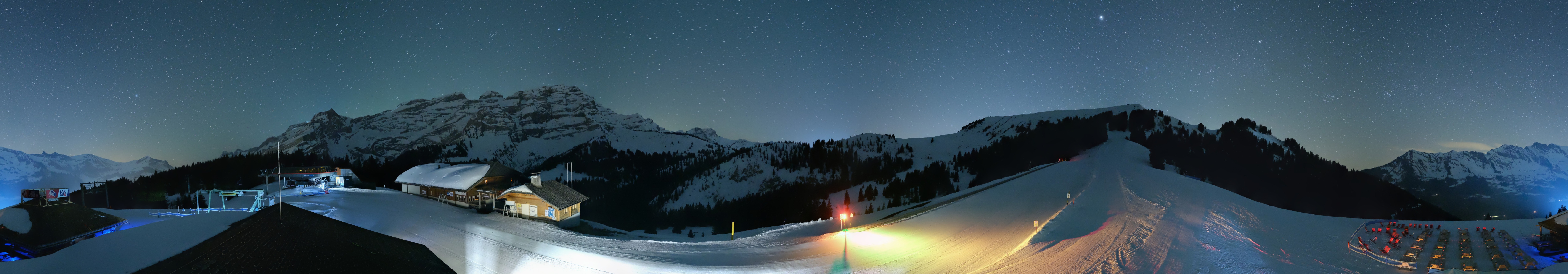 Archiv Foto Webcam Villars Gryon Diablerets Isenau Panorama