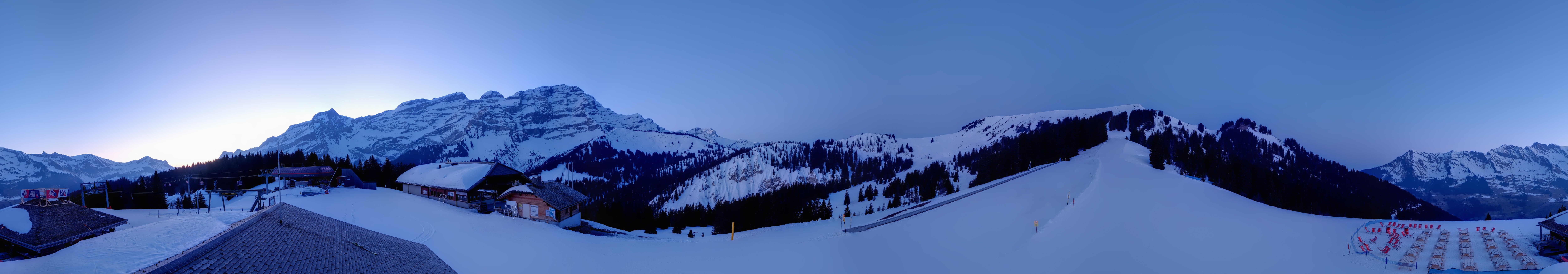 Archived image Webcam Villars Gryon Diablerets Isenau Roundshot