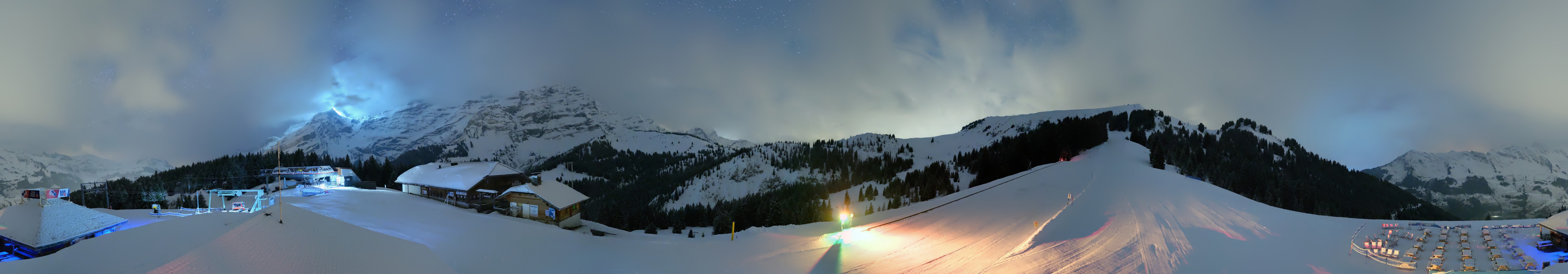 Archiv Foto Webcam Villars Gryon Diablerets Isenau Panorama