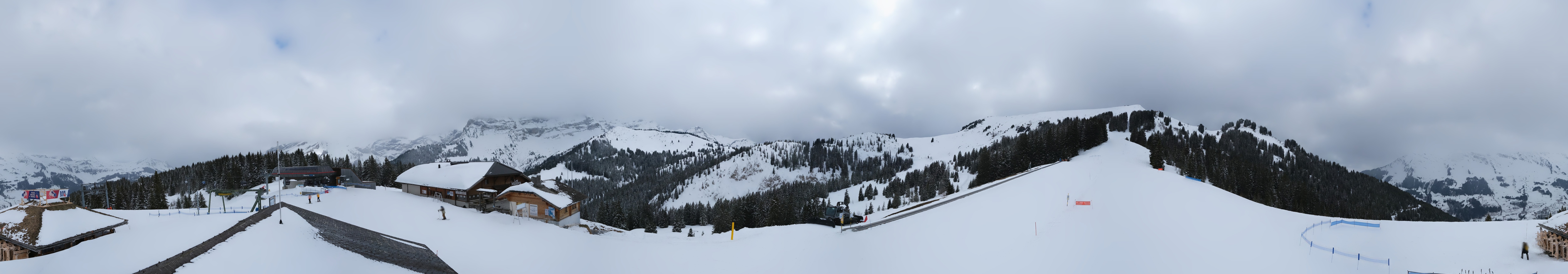 Archived image Webcam Villars Gryon Diablerets Isenau Roundshot