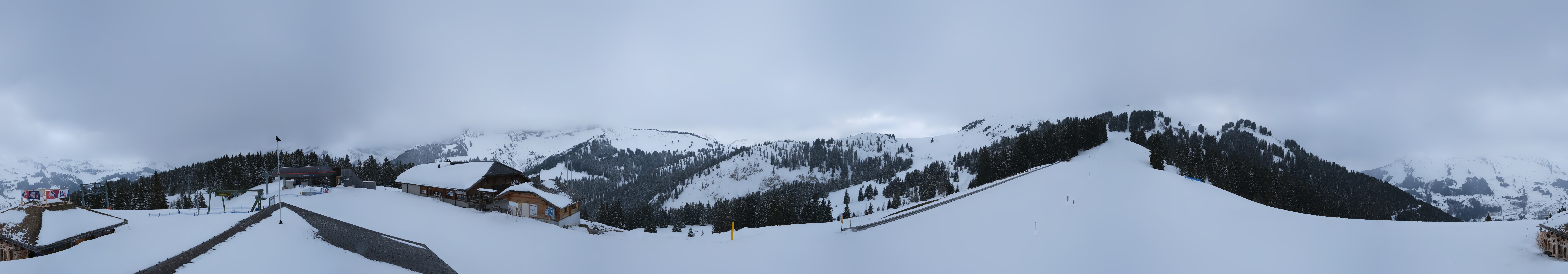 Archived image Webcam Villars Gryon Diablerets Isenau Roundshot