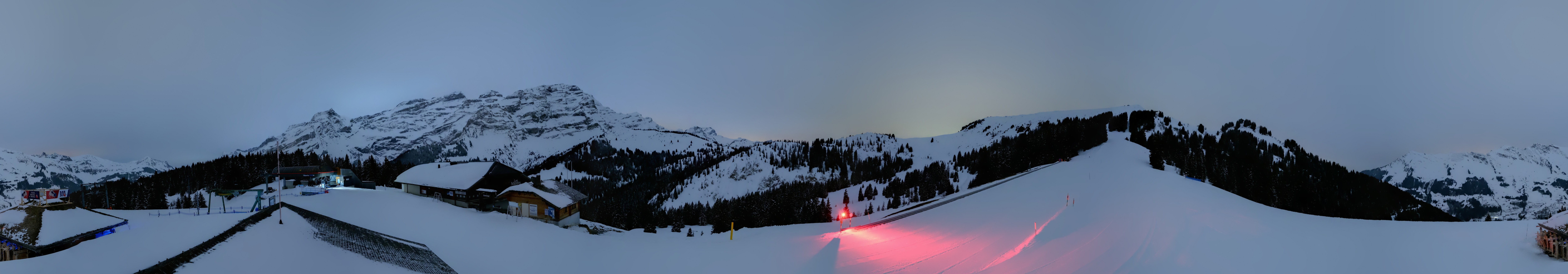 Archived image Webcam Villars Gryon Diablerets Isenau Roundshot