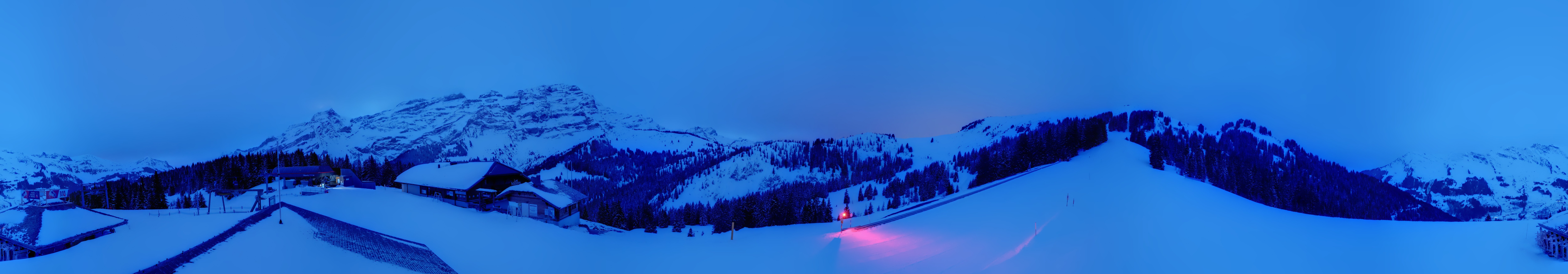 Archived image Webcam Villars Gryon Diablerets Isenau Roundshot