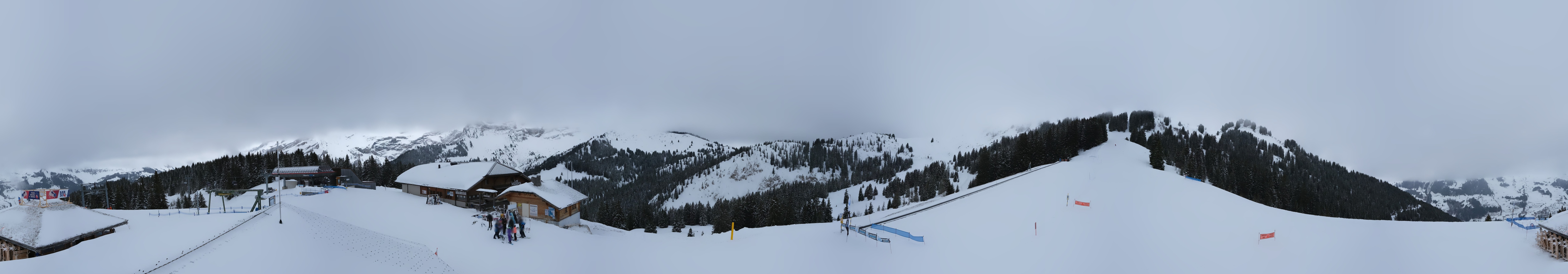 Archived image Webcam Villars Gryon Diablerets Isenau Roundshot