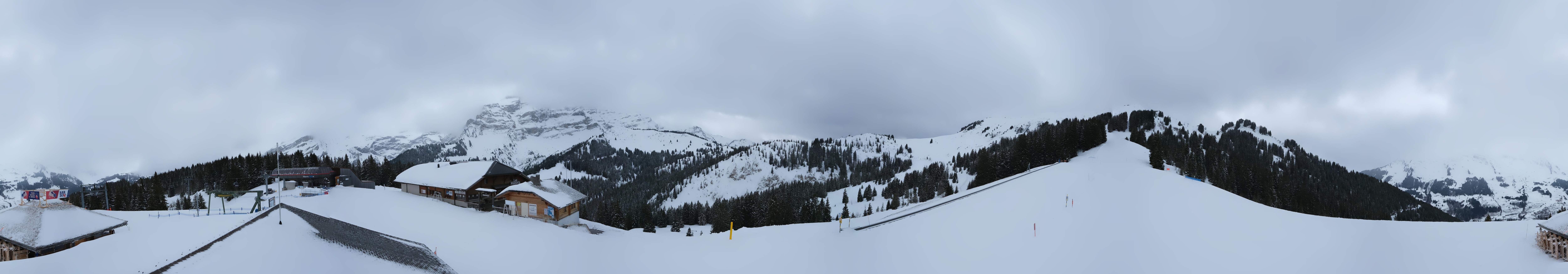 Archived image Webcam Villars Gryon Diablerets Isenau Roundshot