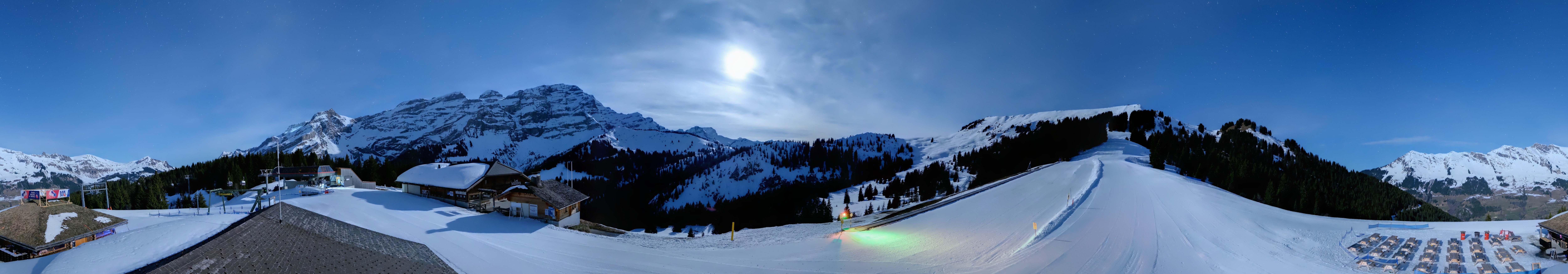 Archiv Foto Webcam Villars Gryon Diablerets Isenau Panorama