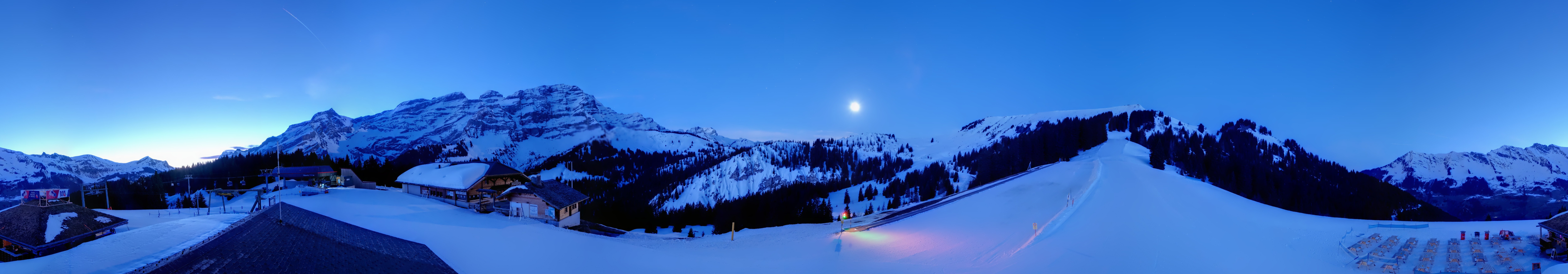 Archiv Foto Webcam Villars Gryon Diablerets Isenau Panorama