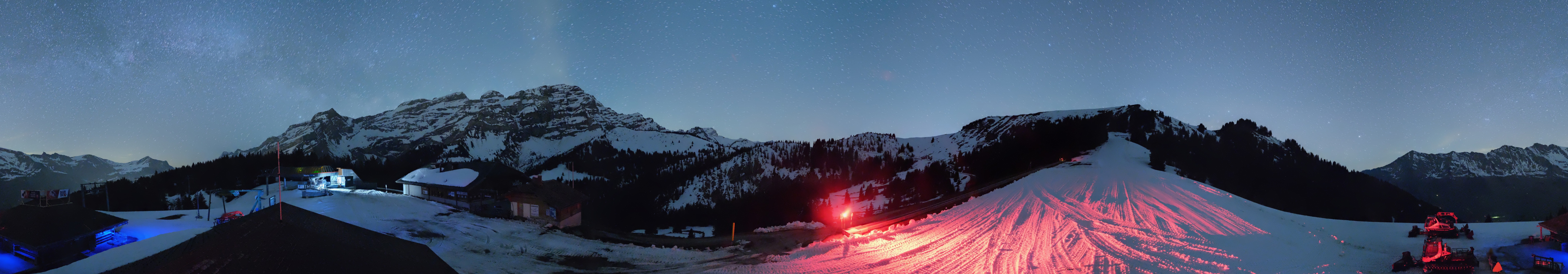 Archiv Foto Webcam Villars Gryon Diablerets Isenau Panorama