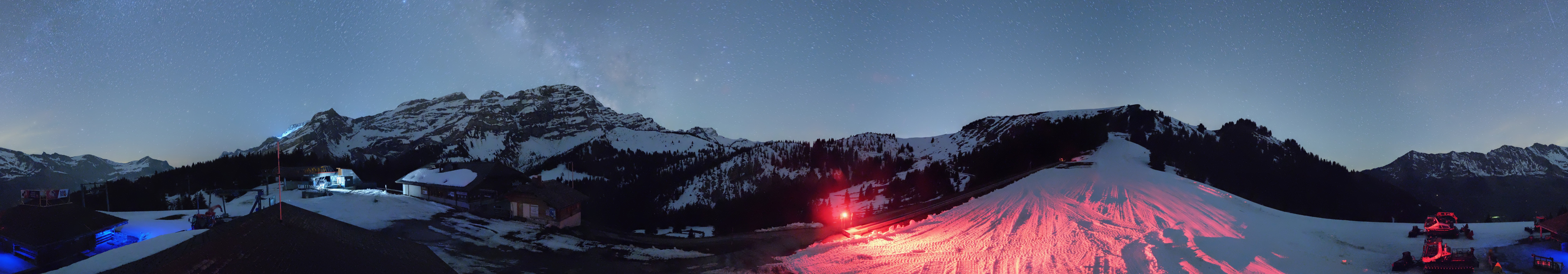 Archiv Foto Webcam Villars Gryon Diablerets Isenau Panorama