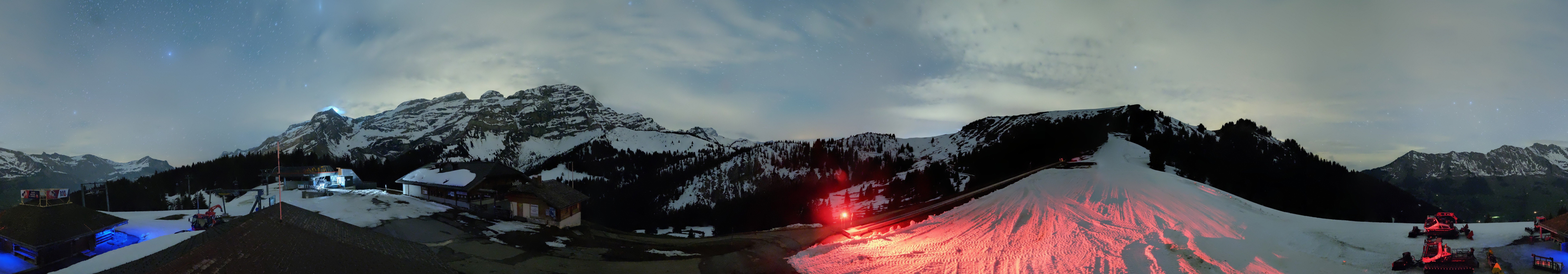 Archived image Webcam Villars Gryon Diablerets Isenau Roundshot