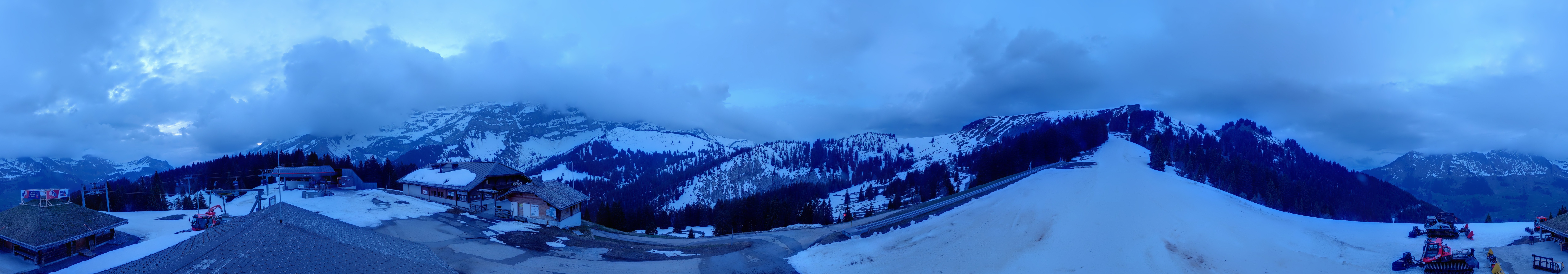 Archived image Webcam Villars Gryon Diablerets Isenau Roundshot