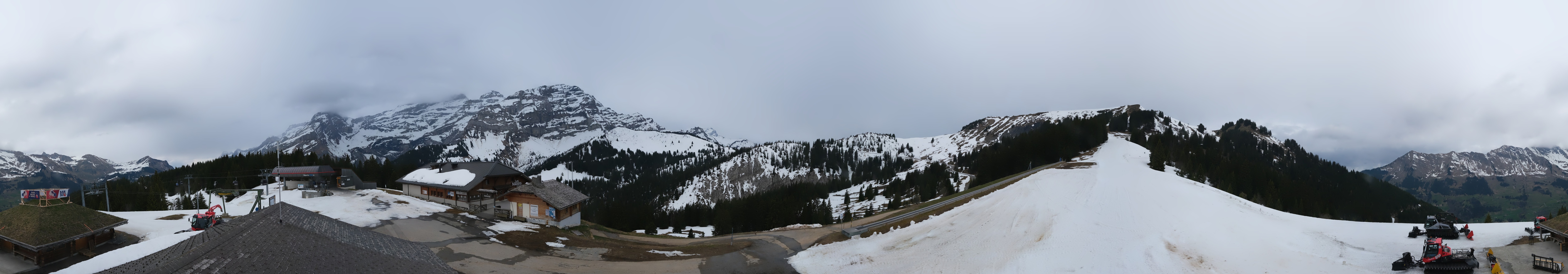 Archived image Webcam Villars Gryon Diablerets Isenau Roundshot