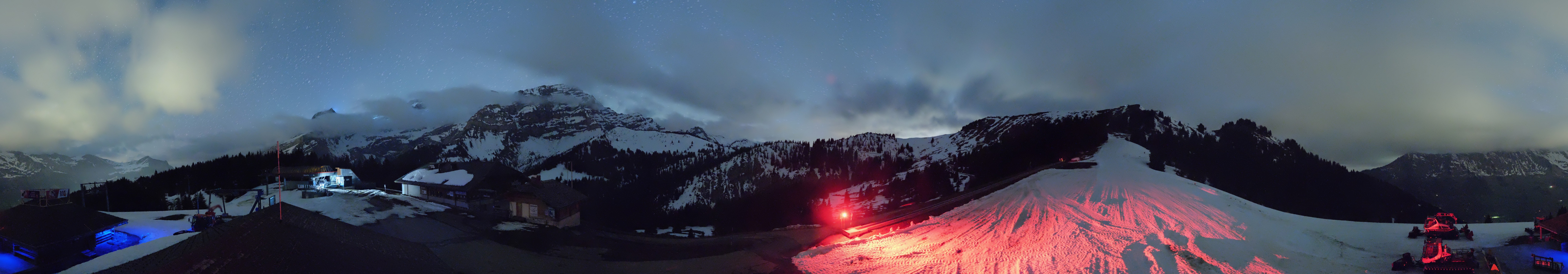 Archiv Foto Webcam Villars Gryon Diablerets Isenau Panorama