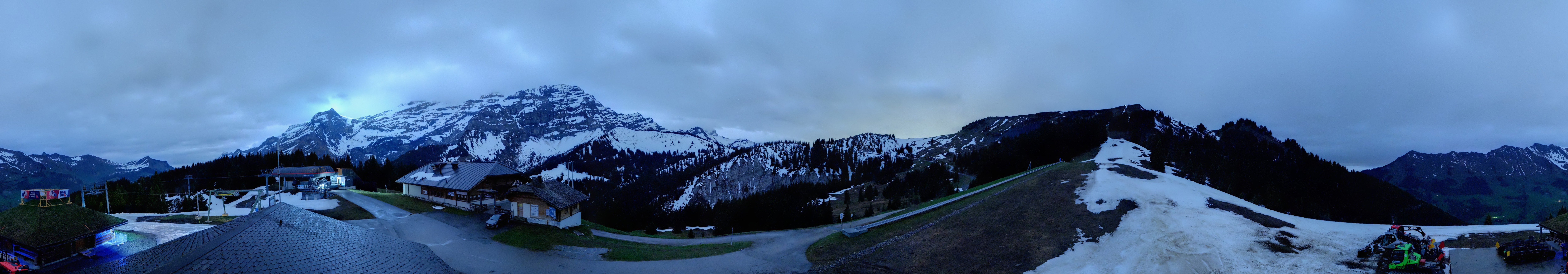 Archiv Foto Webcam Villars Gryon Diablerets Isenau Panorama