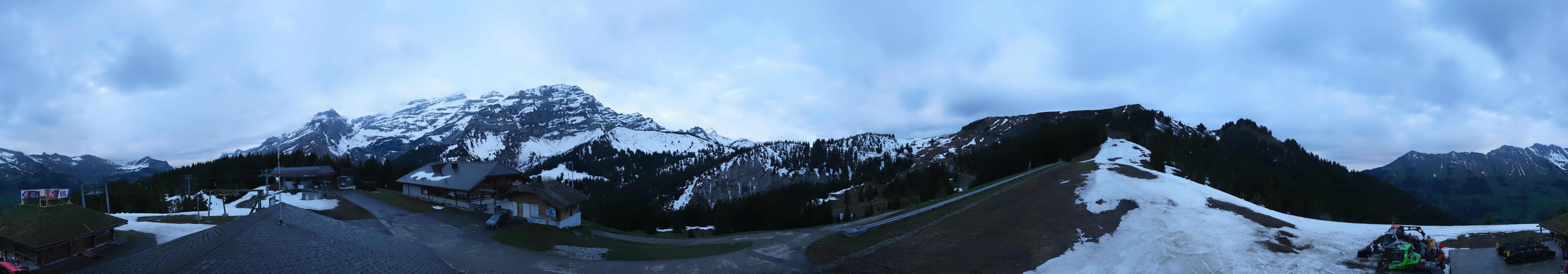 Archiv Foto Webcam Villars Gryon Diablerets Isenau Panorama